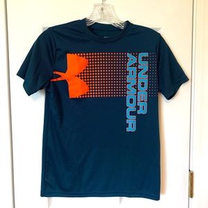 EUC Under Armour Heat Gear T shirt Youth L…
